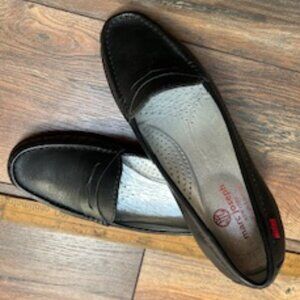 leather loafers